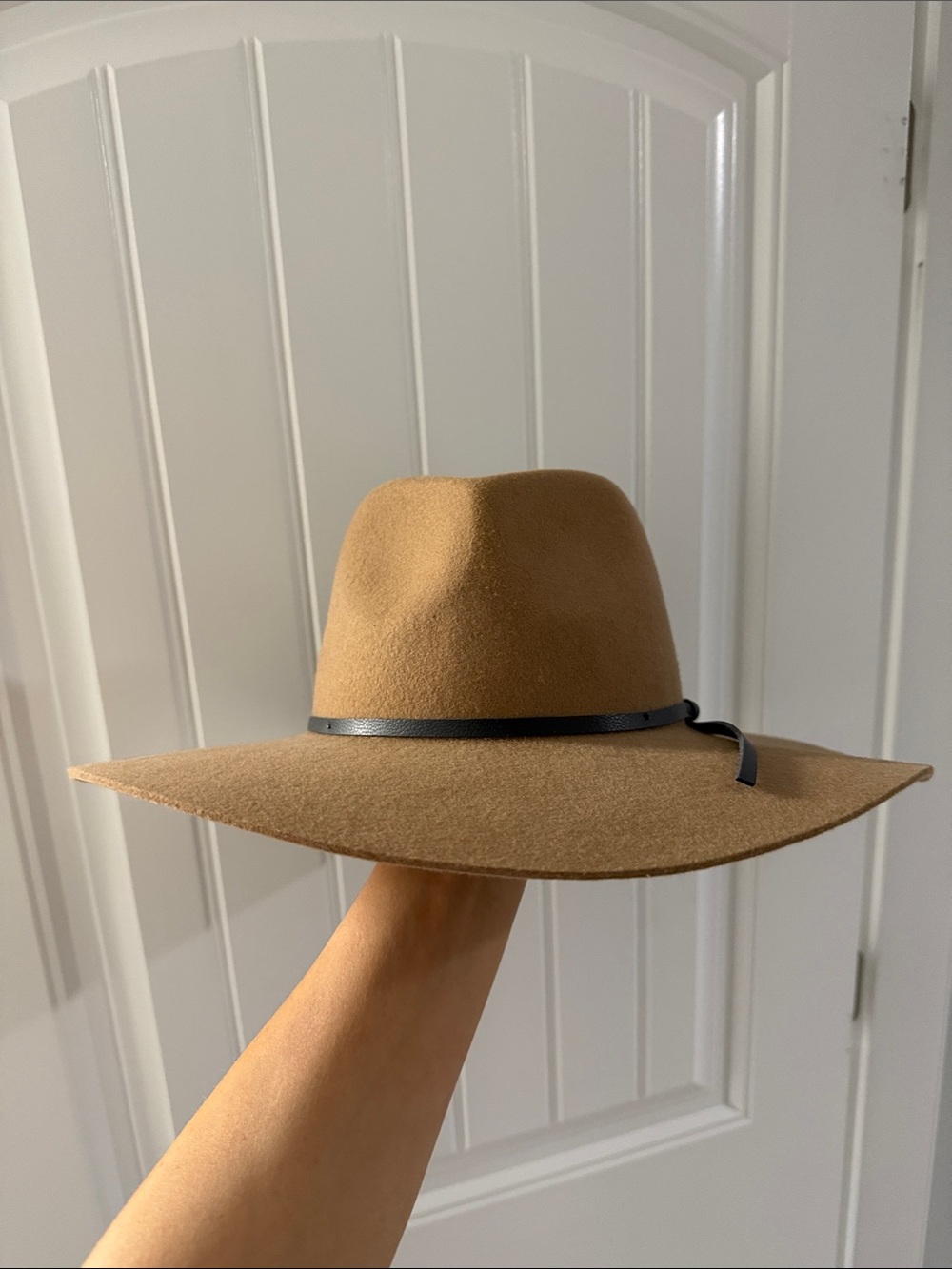 Unisex Tan Felt Fedora Hat - Tan made in Australia